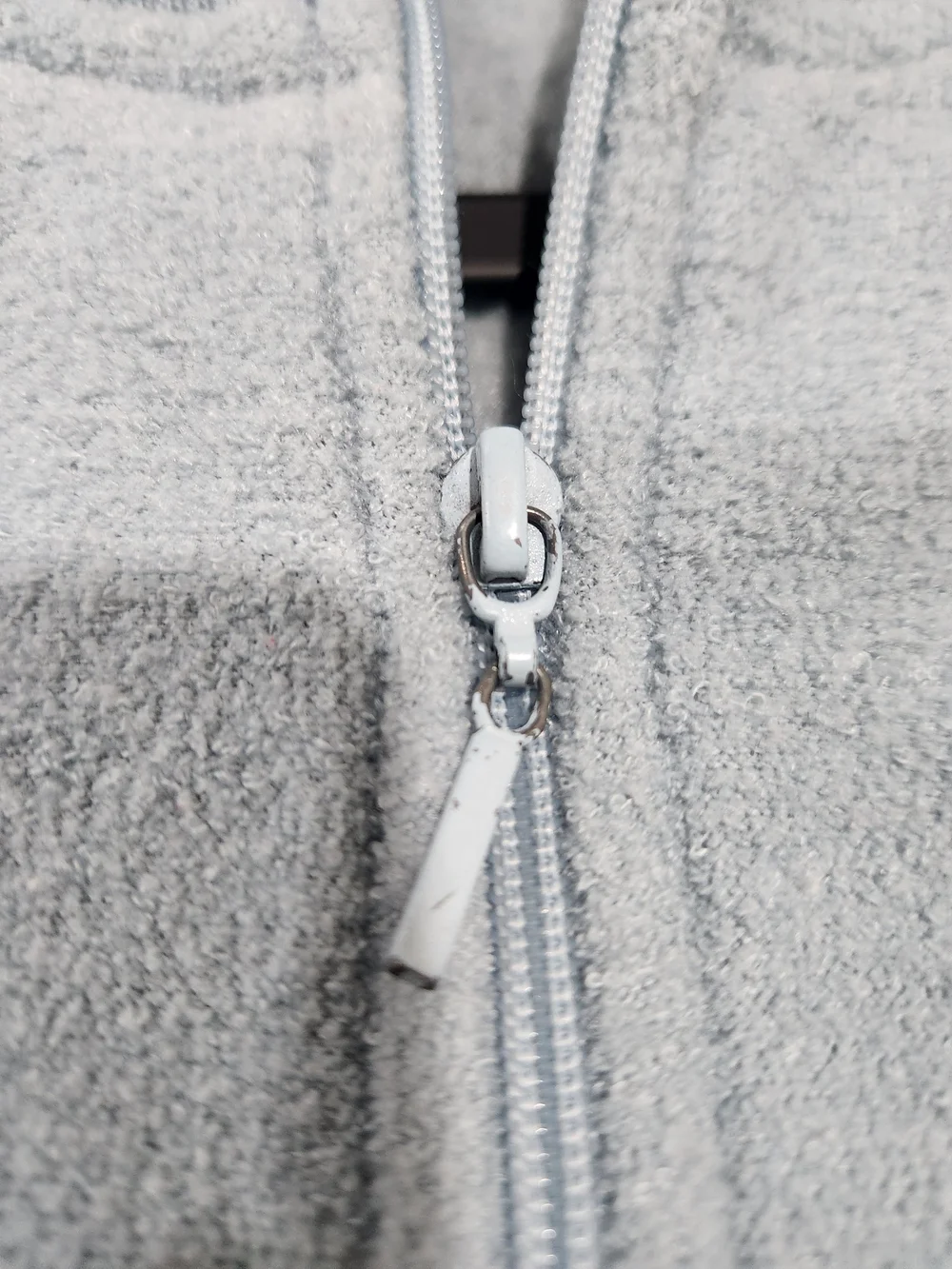 bill blass Light Blue Full-Zip Rib-Trim Sweater Jacket